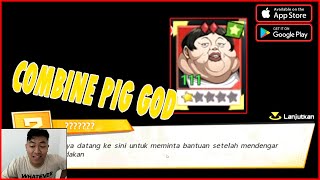 🔥🔥SAATNYA COMBINE PIG GOD GRATISAN DAN TEST DI ARENA [PM KW] - ONE PUNCH MAN The Strongest