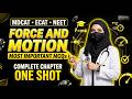 Force &amp; Motion One Shot MCQs 🚀 | MDCAT ECAT NEET Physics | High Yield Questions &amp; Solutions