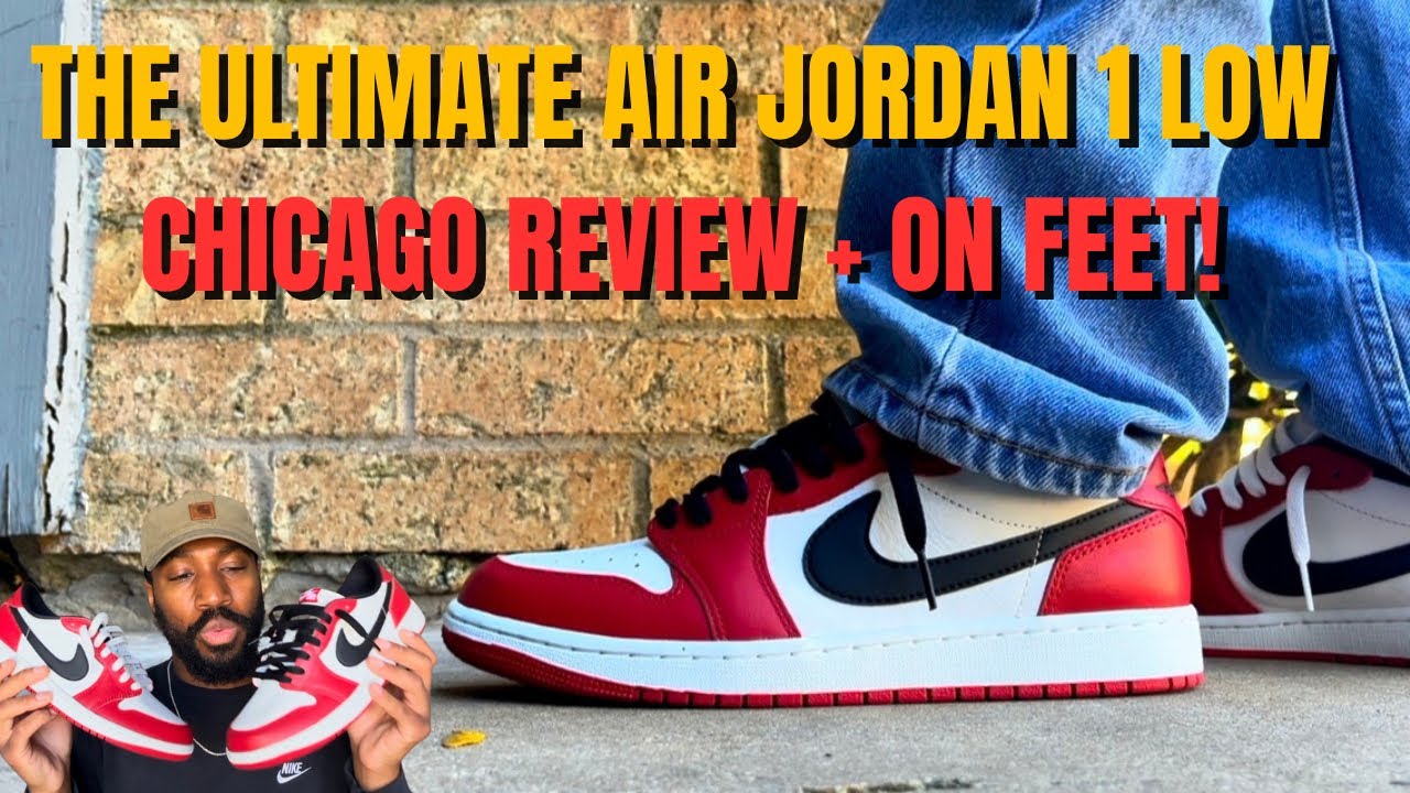 ПОЧЕМУ ВАМ НУЖНЫ КРОССОВКИ AIR JORDAN 1 LOW CHICAGO! ОБЗОР + НА СТУПНЯХ