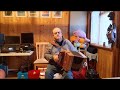 When the Land Was White With Snow played by Clive Williams on Melodeon