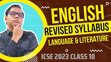 ICSE 2023 class 10 revised syllabus | English reduced syllabus ICSE class 10 MOV and Treasure trove
