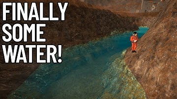 Digging up an UNDERGROUND WATER LAKE on This LAVA PLANET! - Eden Crafters (Pyraxis)