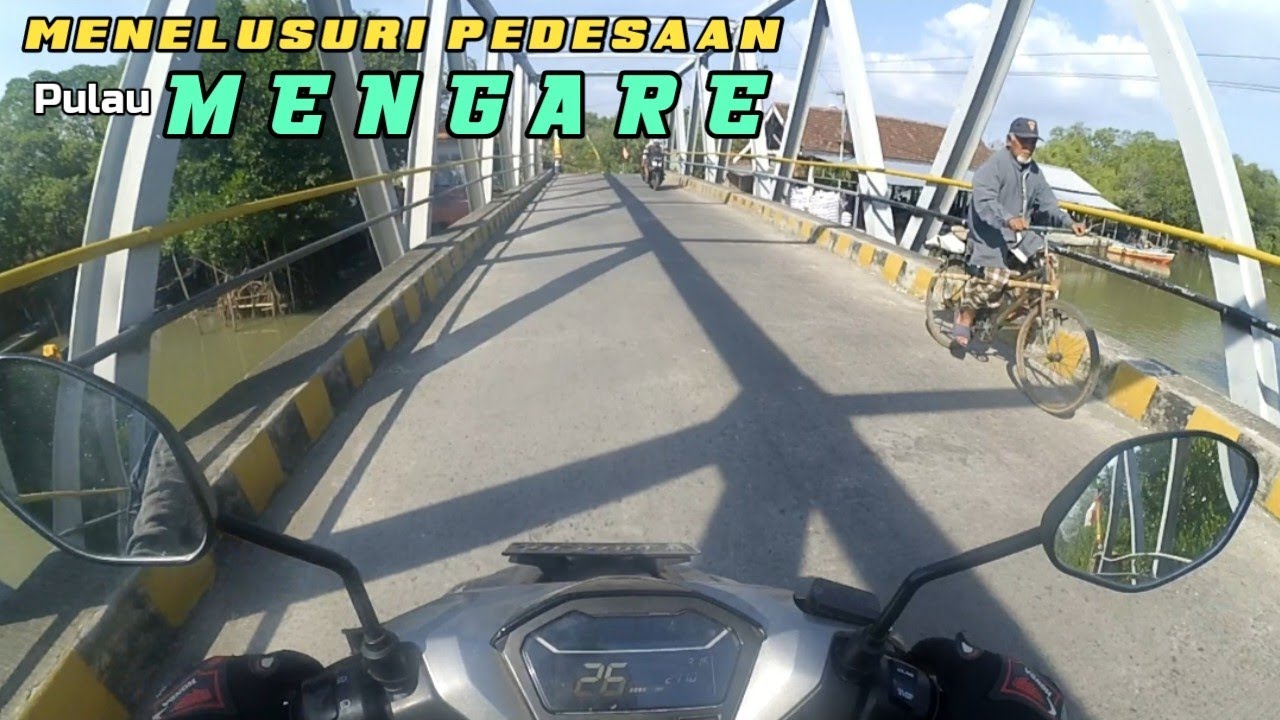 Blakraan di pulau MENGARE desa maju jauh dari kota