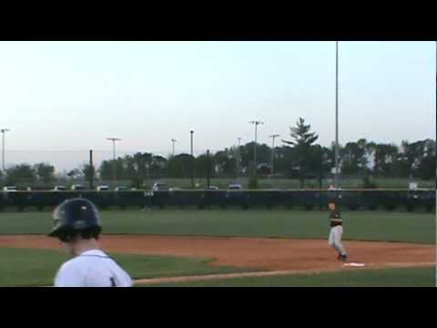 John Hunter at bat May 5th vs Western Hills 1st Pl...