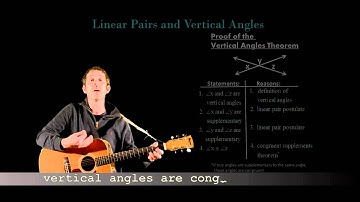 Algebra Man:  Linear Pairs and Vertical Angles