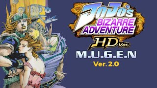 Jojo's Bizarre Adventure - Heritage For The Future 2 M.U.G.E.N - UPDATE - [Download in Description]