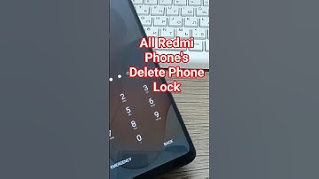 All Xiaomi Phones, Delete Pin, Pattern, Password lock.
