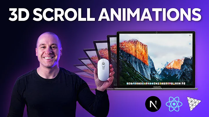 Create STUNNING 3D Scroll Animations with Next.js | Step-by-Step Guide