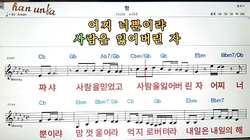 형/노라조👍노래 반주, 코드 악보,가라오케💋Karaoke*Sheet Music*Chord*MR