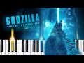 Godzillas theme from godzilla king of the monsters  piano tutorial