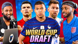 WORLD CUP DRAFT CHALLENGE Ft Mbappe, Ronaldo & Messi