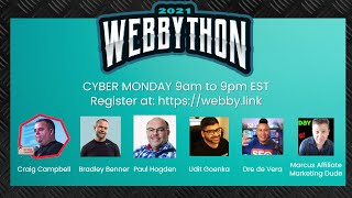 Join Us For Webbython 2021 (12-Hour Livestream) Cyber Monday by Ledyard Digital 322 views 2 years ago 1 minute, 53 seconds