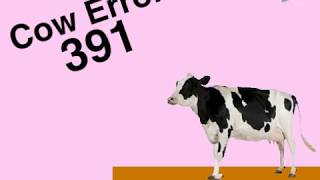 Cow Error 391