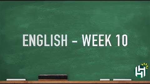 CC Cycle 3 English Week 10