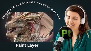 Paint Layer in Adobe Substance Painter | Complete Substance Painter Master Course