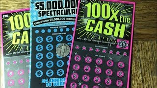 $60 Batch! 100X THE CASH & $5,000,000 SPECTACULAR California Lottery Scratch off Tickets