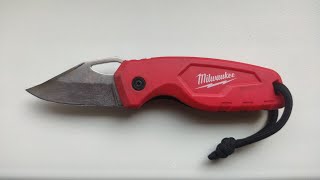 Нож Milwaukee 48-22-1521 спустя 3-х месяцев плотной эксплуатации.