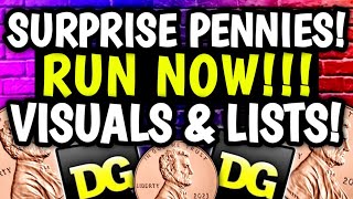 🏃‍♀️⚠️RUN NOW!! SURPRISE PENNIES!! VISUALS & LISTS!⚠️🏃‍♀️DOLLAR GENERAL PENNY LIST🏃‍♀️⚠️