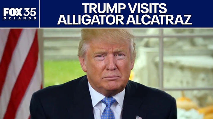LIVE: President Trump visits Florida's 'Alligator Alcatraz'