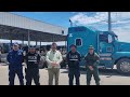 Dos detenidos durante la Operación Soberanía. El Ministro de Seguridad Mario Zamora, brinda detalles