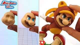 How to make Sculpting MARIO TANOOKI from Super Mario Bros the movie with CLAY || draw me a by DibujAme Un... 715,269 views 11 months ago 15 minutes