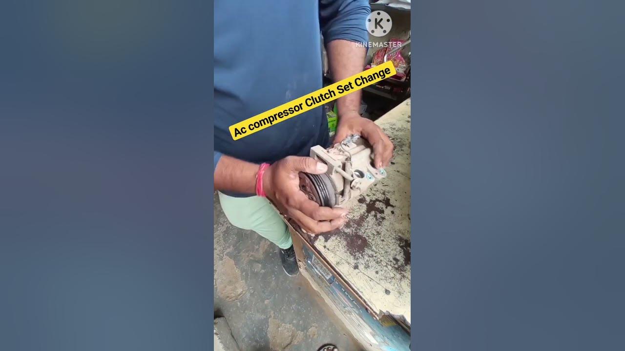 How to change ac compressor clutch set tips tricks viral automobile