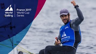 Full Laser Medal Race from the World Cup Series in Hyères 2017