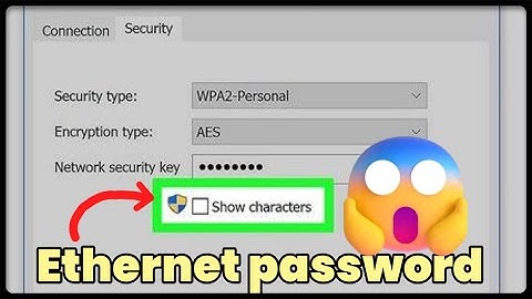 How to See Wi-Fi Password While Using Ethernet