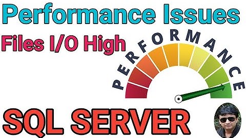 SQL Server Performance Tuning || How to find it which database files consuming much I/O