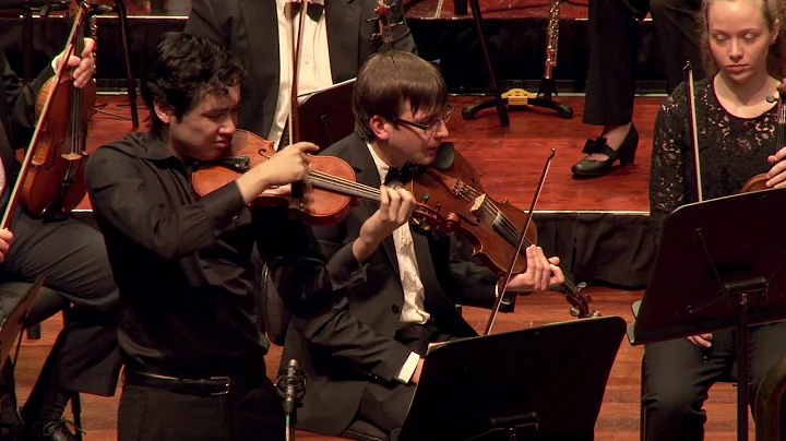 Shannon Rhodes’s performance of Prokofiev's Violin Concerto No.1 with the UWA Symphony Orchestra