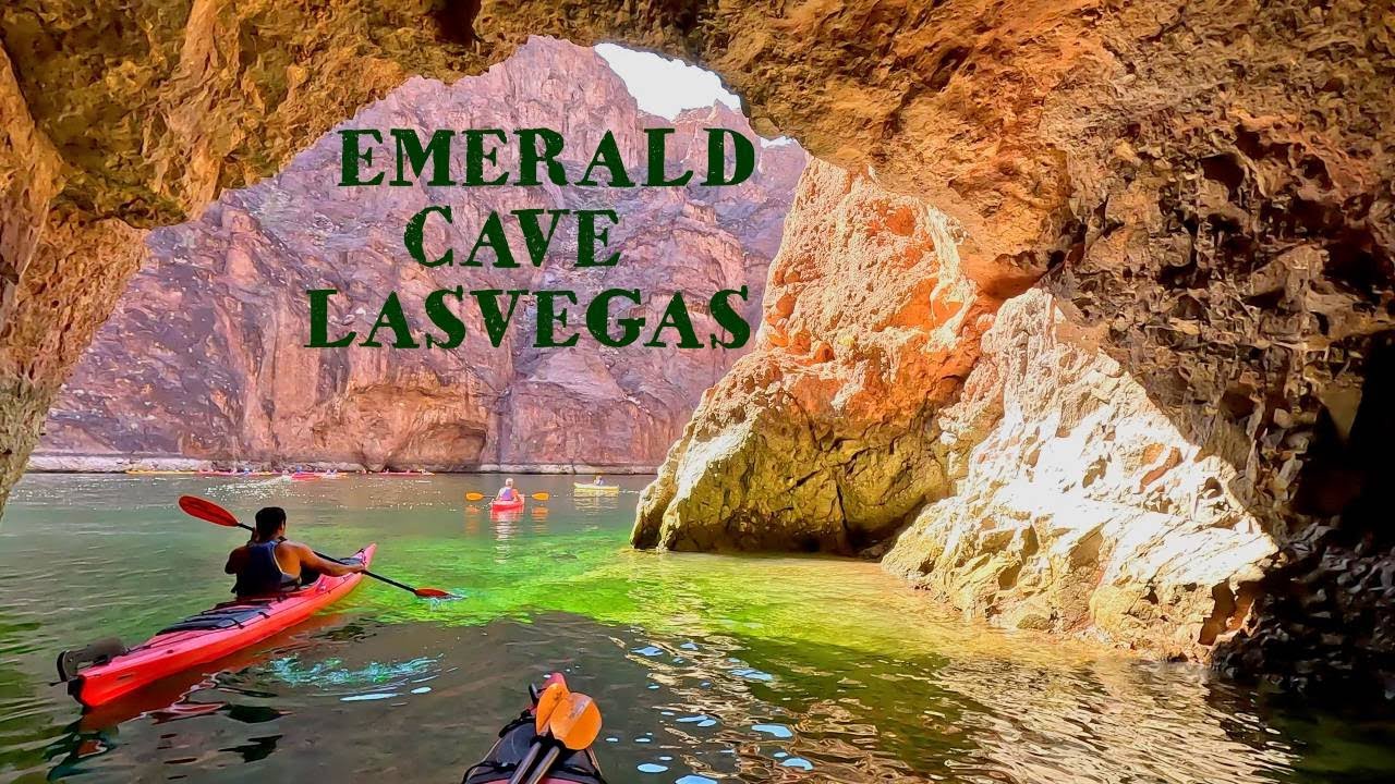 Kayaking Emerald Cave near Las Vegas Nevada - YouTube