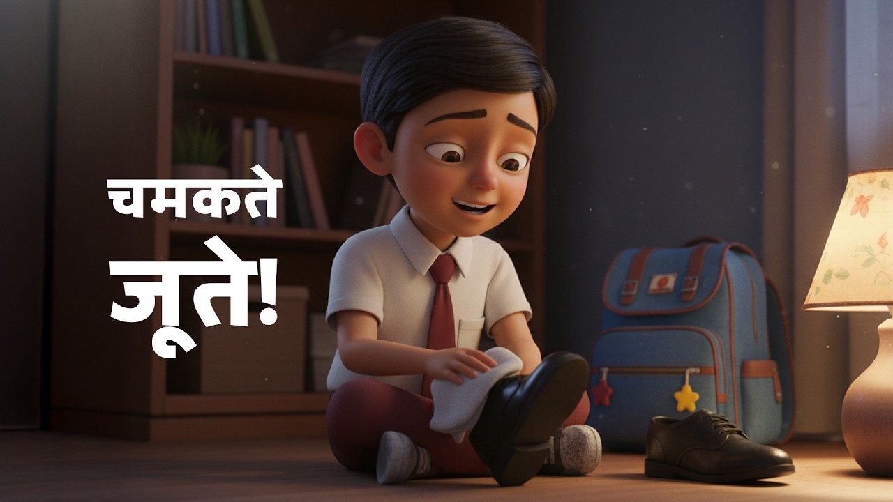 चमकते जूते! | shining shoes | Moral stories in Hindi | Panchtantra ki ...