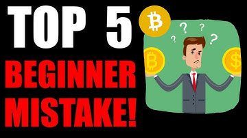 Top 5 Beginner Mistakes New Crypto Investors Make [MUST WATCH!!]