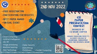 CSI Paper Presentation Contest 2022