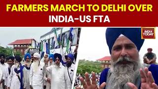 India-US Trade Deal Sparks Farmers' Protest | Punjab Farmers Head to Delhi | India Today News