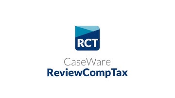 Caseware ReviewComp - Connecting Data, Workflows, and Results