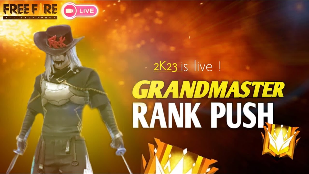 II FREE FIRE LIVE CS RANK PUSH II ROAD TO GRANDMASTER II #FFLIVE ...