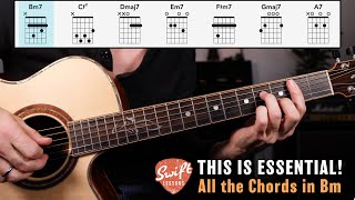 All the Chords in the Key of Bm | Don&#39;t Skip this Lesson!