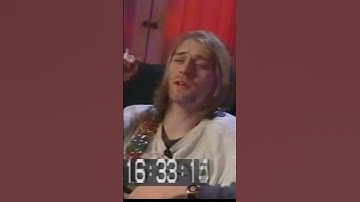 Thumbnail of Kurt Cobain on "Weird Al" Yankovic #shorts #kurtcobain #grunge