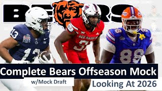 Chicago Bears 2026 Complete Offseason & Mock Draft