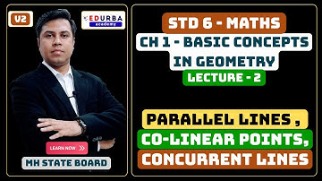 Basic Shapes in Geometry | Chapter 1 - Lecture 2 | Parallel Lines, Concurrent Lines, Collinear Point