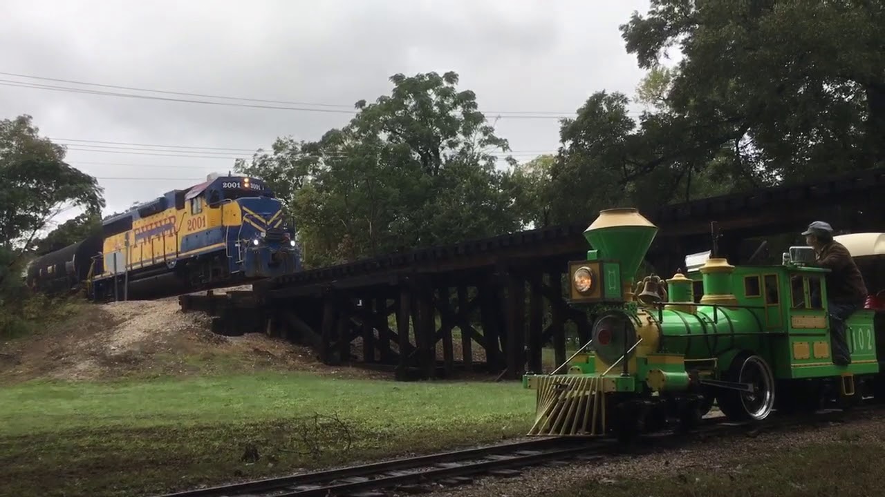 Fort Worth and western railroad and the Forest Park Miniature train