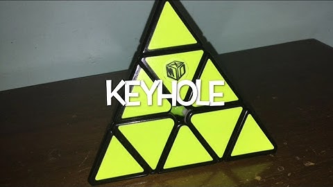 Pyraminx Keyhole Method Tutorial