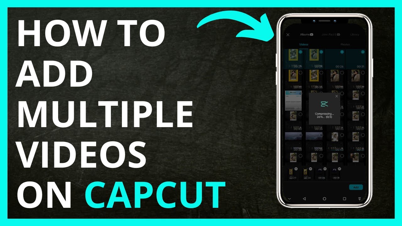 How To Add Multiple Videos on Capcut in 2024 - YouTube