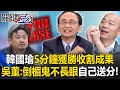 總質詢之亂…韓國瑜僅花5分鐘獲勝收割成果？ 吳子嘉：大倒楣鬼不長眼自己送分！【關鍵時刻】吳子嘉