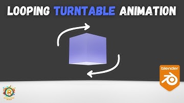 Looping Turntable Animation Tutorial - Blender 4.3