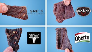Meat Experts Blind Taste Test Every Beef Jerky | The Taste panel | Epicurious screenshot 1