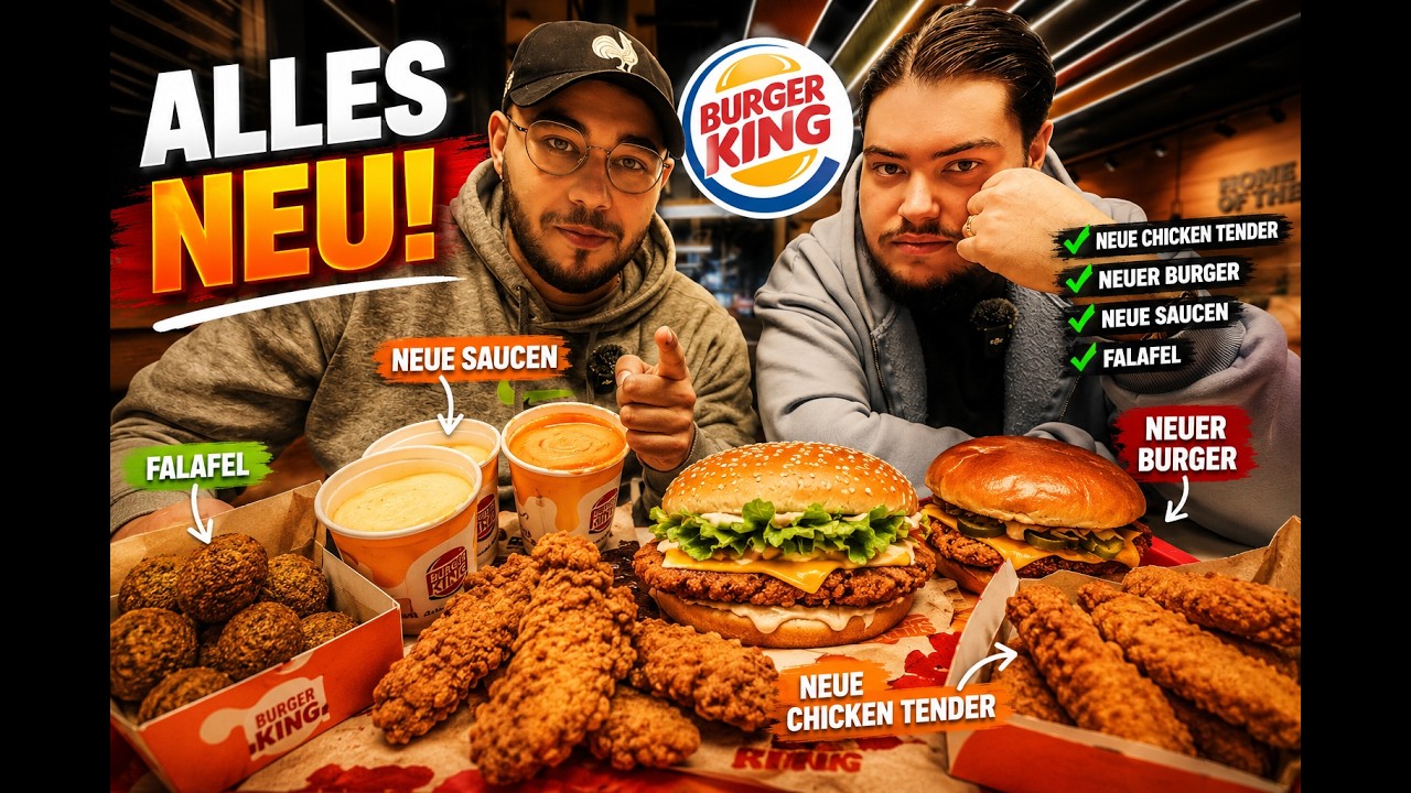 Burger King Full Taste Test - Lohnen sich die NEUHEITEN?
