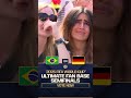 Which is the better fanbase-- Brazil or Germany? 🇧🇷🇩🇪