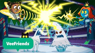 Fairy Brings the Thunder! Holiday Special ❄️⚡ + More | VeeFriends 🐈‍⬛ | Cartoon Video Compilation